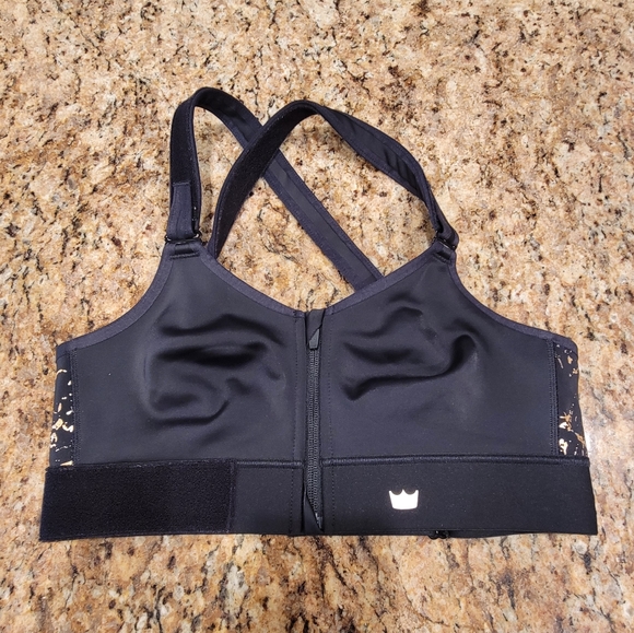 Shefit Flex Sports Bra Medium Impact Black Rose Gold Women's Size Medium - Picture 7 of 12